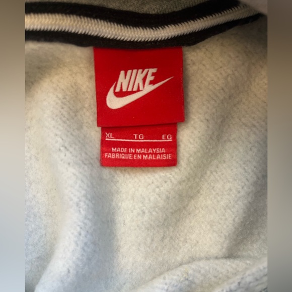 Nike pullover hoodie gray r42-5 - Picture 4 of 6